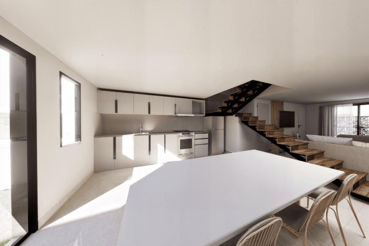 Triplex en ALQUILER a estrenar con vista al Rio